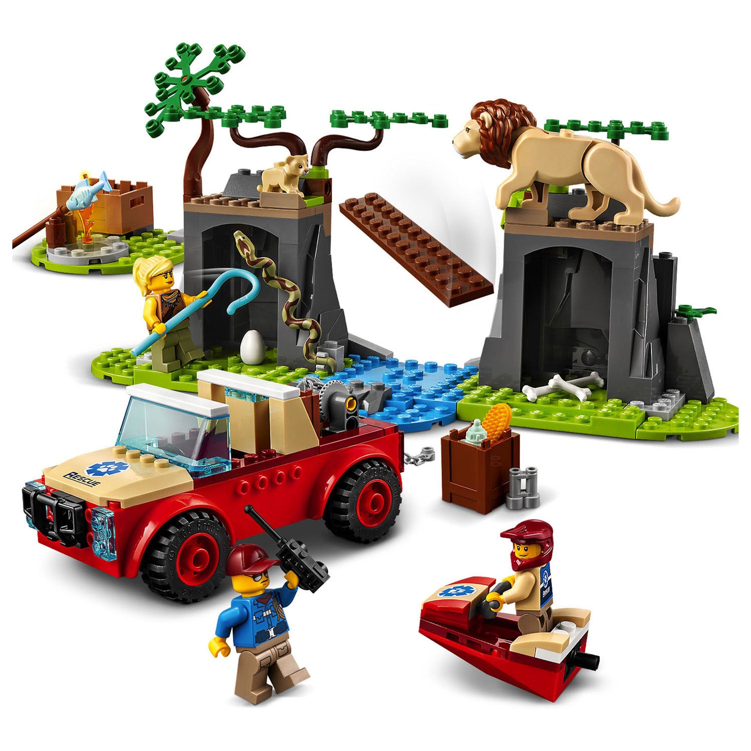 Lego City 60301 Wildlife Rescue Off-roader
