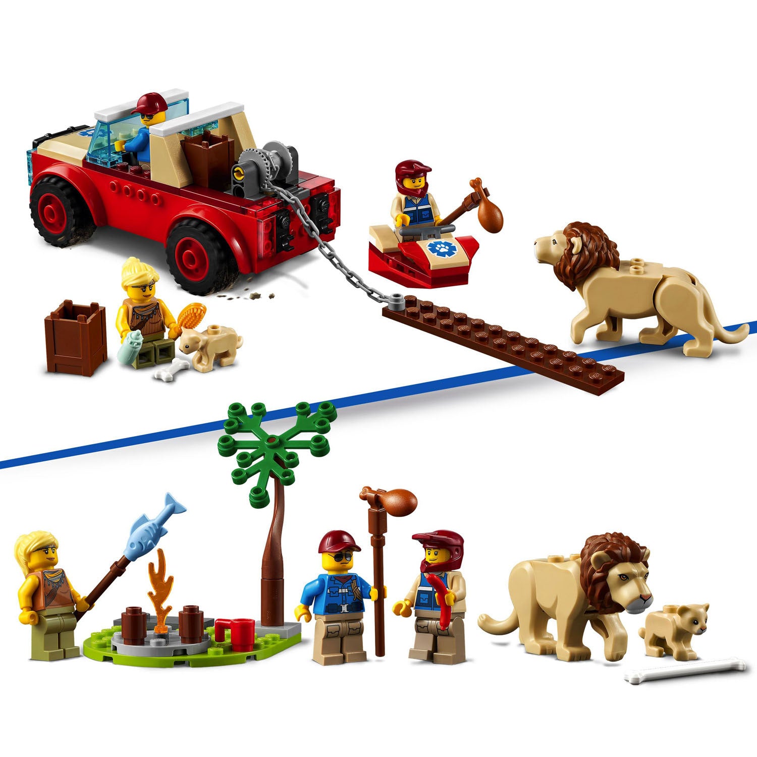 Lego City 60301 Wildlife Rescue Off-roader