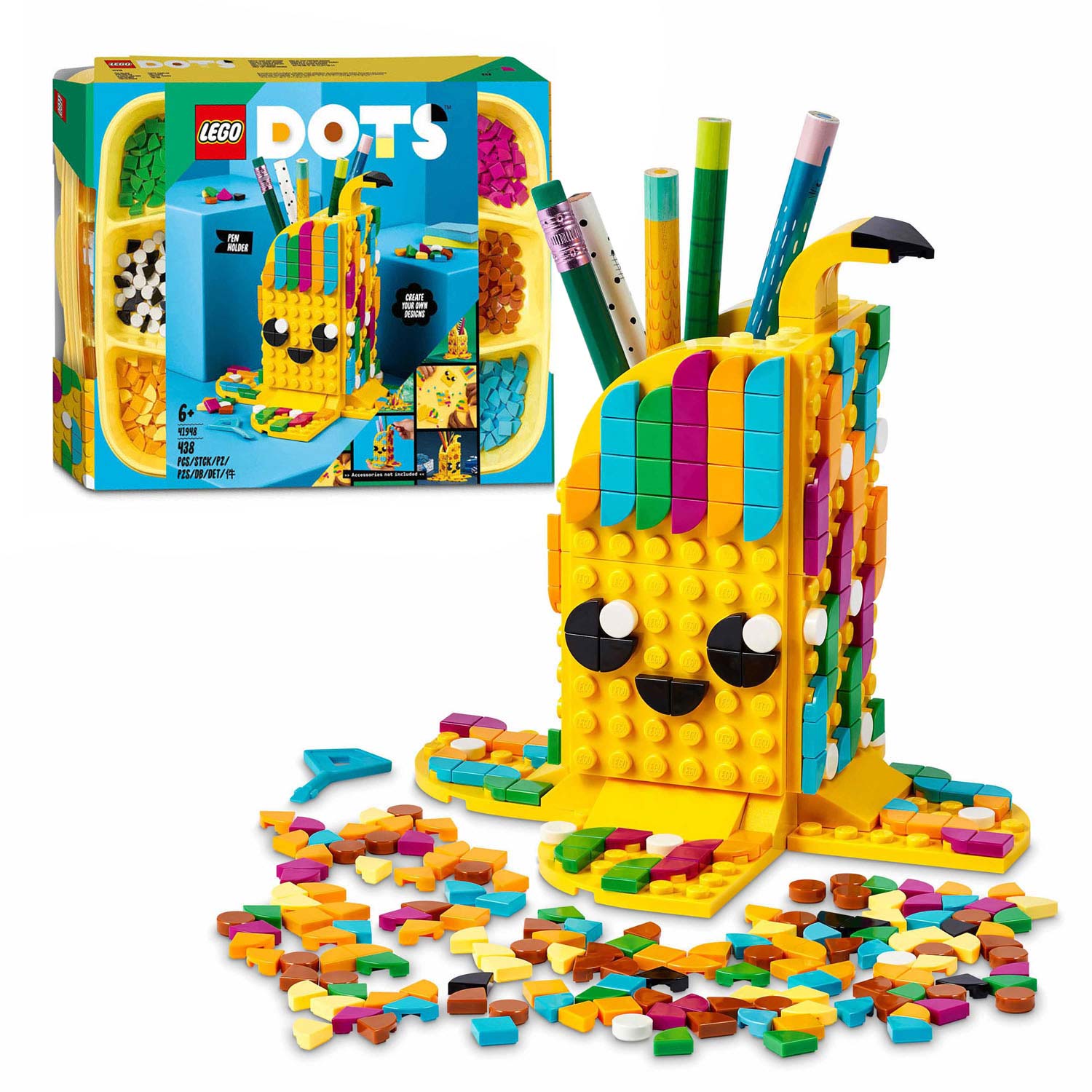Lego LEGO DOTS 41948 Pennenhouder Grappige Banaan