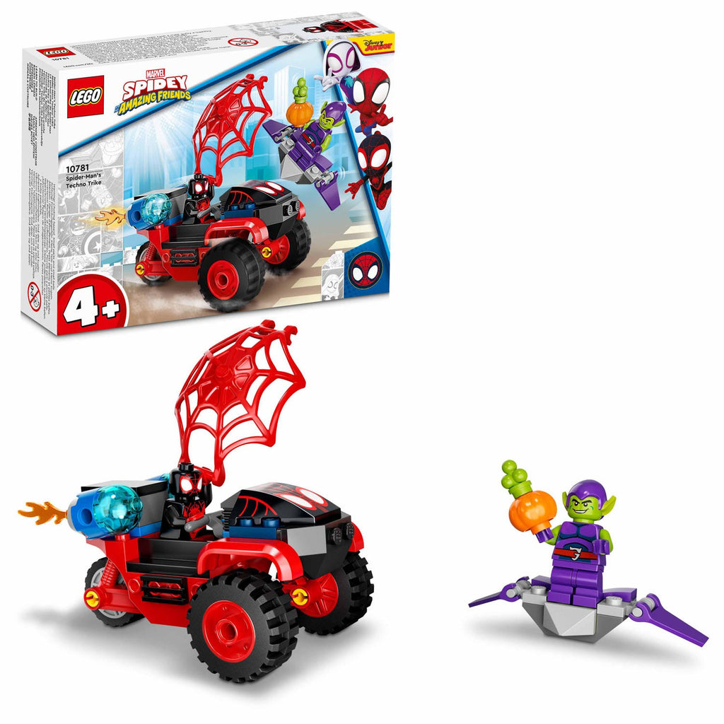 Lego LEGO Spidey 10781 Miles Morales: Spider-Mans tech Driewieler