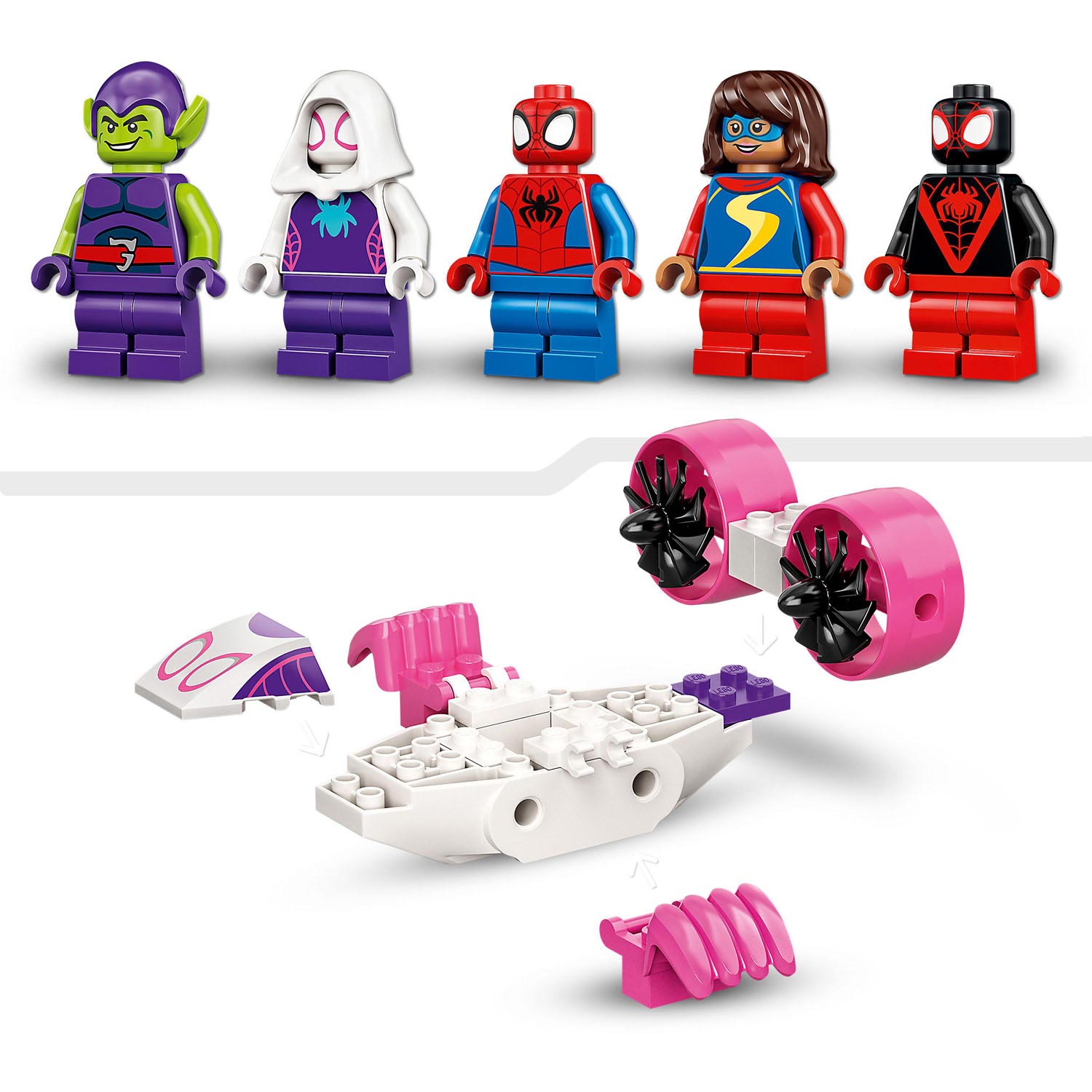 Lego LEGO Spidey 10784 Spider-Man Webuitvalsbasis Ontmoeting