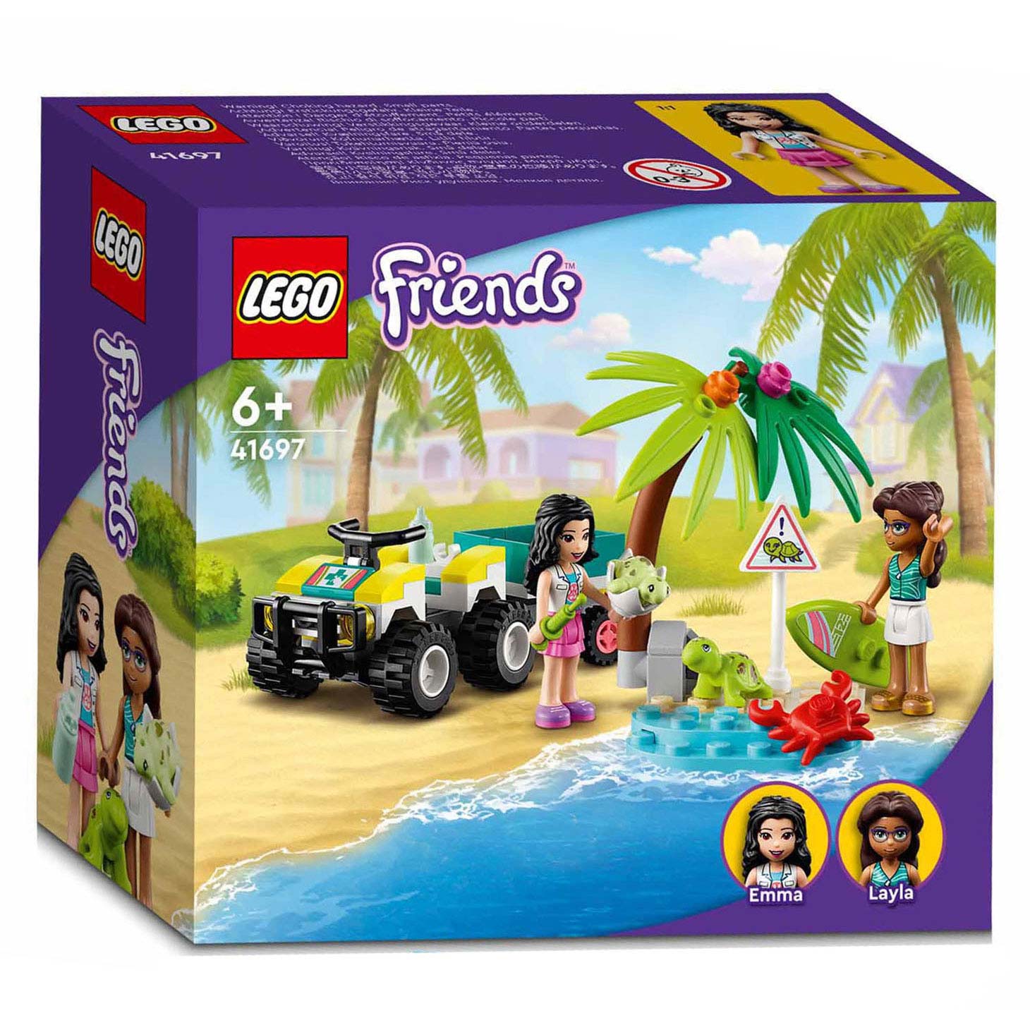 Lego friends - 41697 schildpadden reddingsvoertuig
