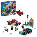 Lego city - 60319 brandweer amp; politie achtervolging