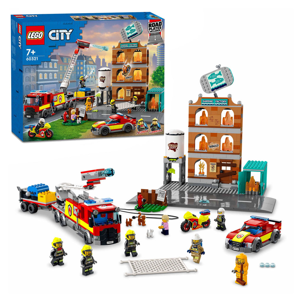 Lego LEGO City 60321 Brandweerteam