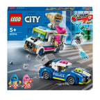 Lego city - 60314 ice cream launcher met politiewagen
