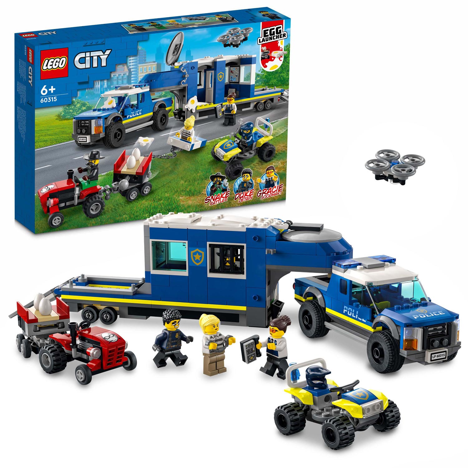 Lego LEGO City 60315 Mobiele Commandowagen Politie