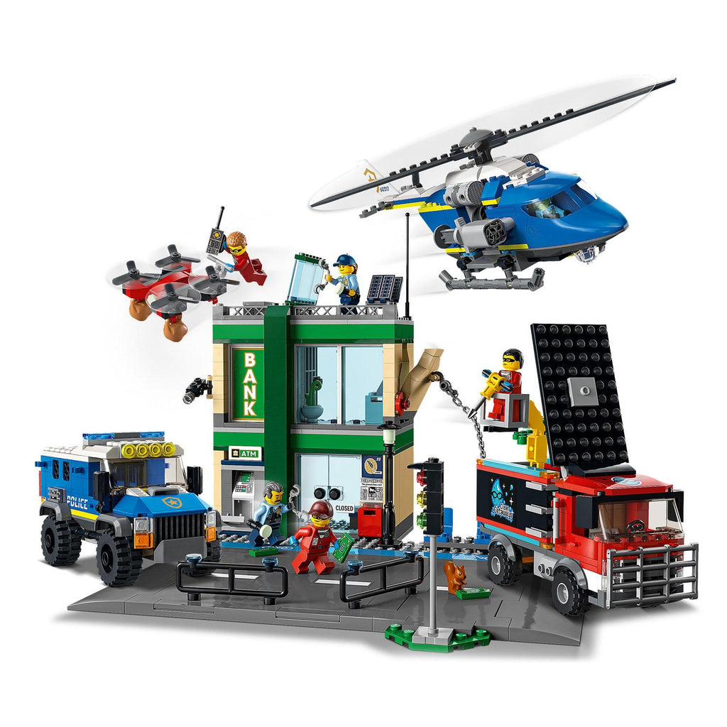 Lego LEGO City 60317 Politieachtervolging bij de Bank