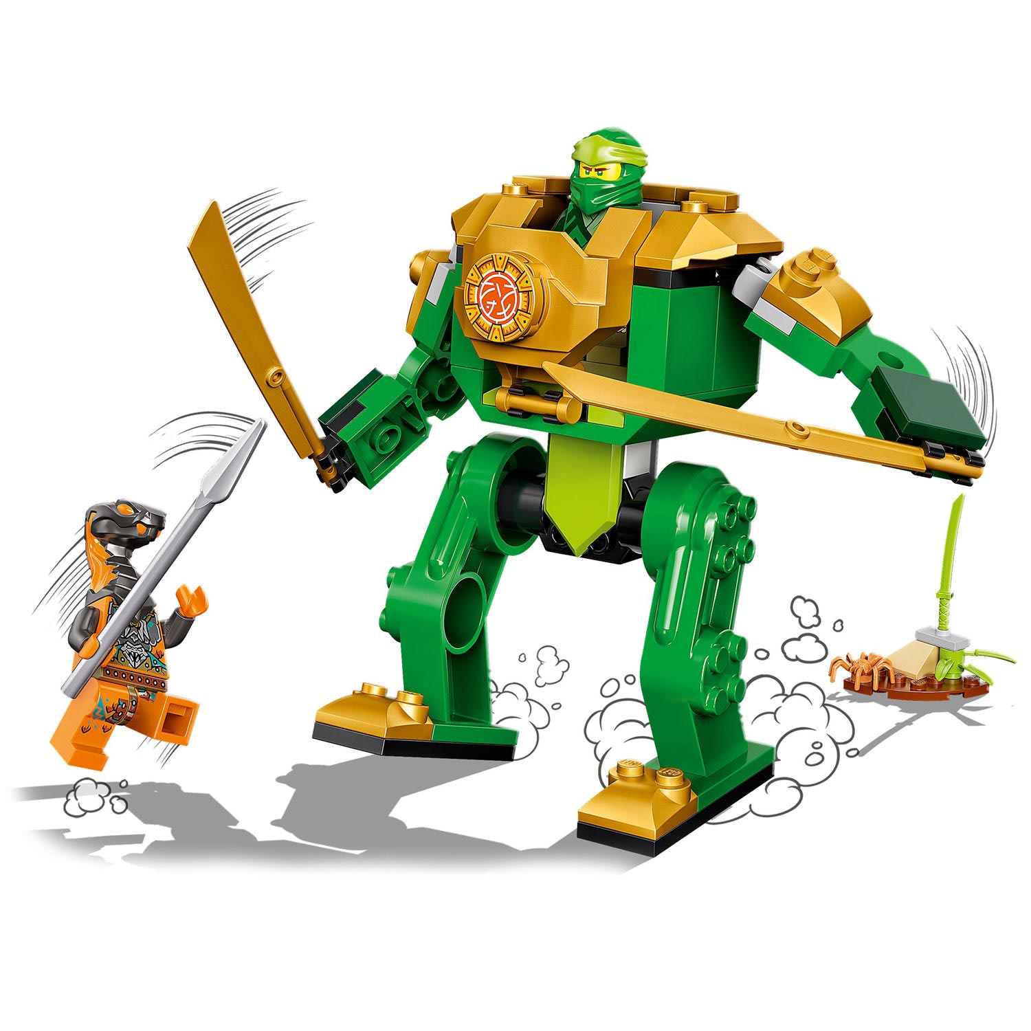 Lego ninjago - lloyd's ninjamecha constructiespeelgoed (71757)