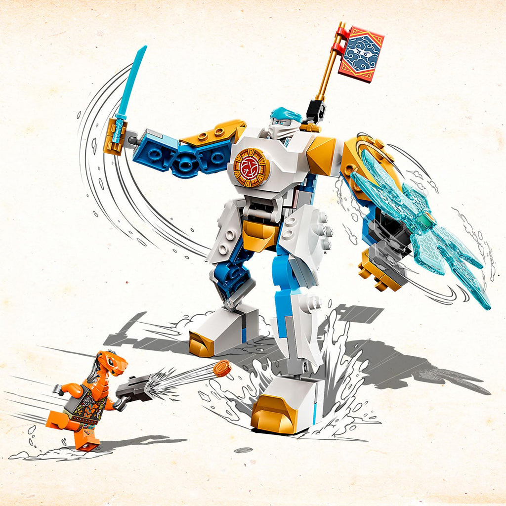 Lego ninjago - zane's power-upmecha evo constructiespeelgoed (71761)