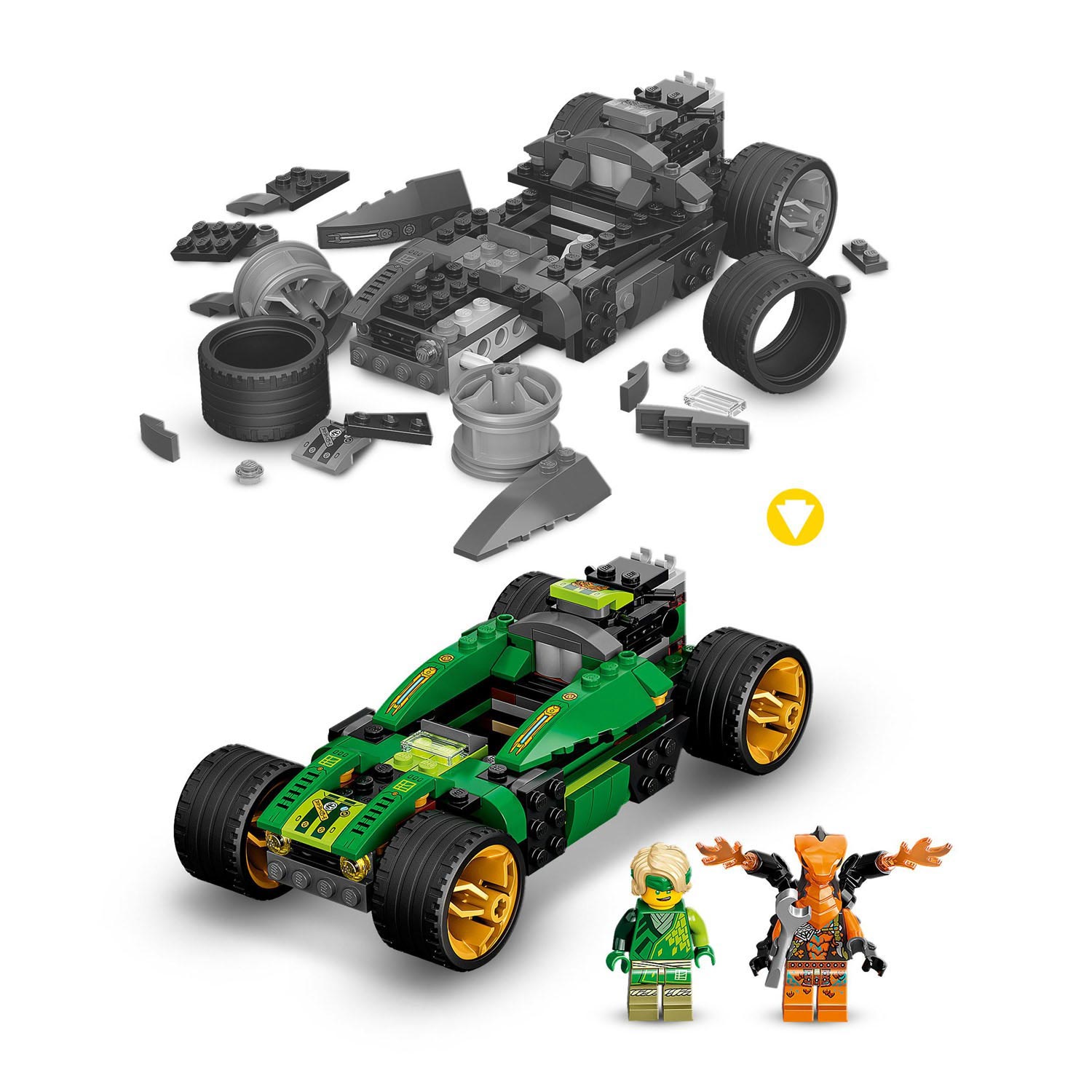 Lego LEGO Ninjago 71763 Lloyd's Racewagen EVO