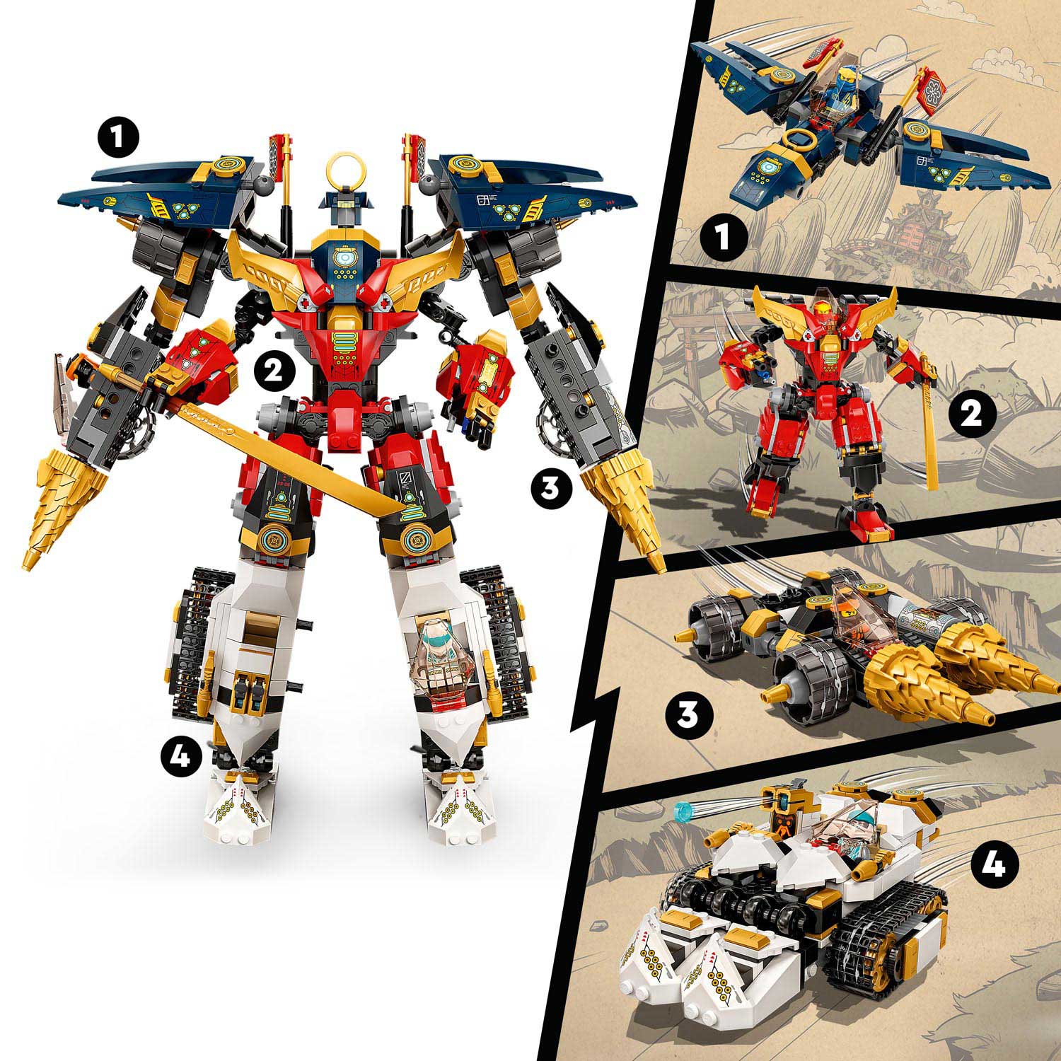 Lego LEGO Ninjago 71765 Ninja Ultra-Combomecha