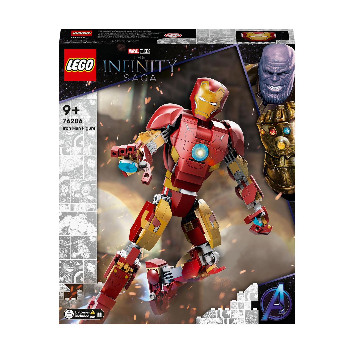 Lego LEGO Super Heroes 76206 Iron Man Figuur