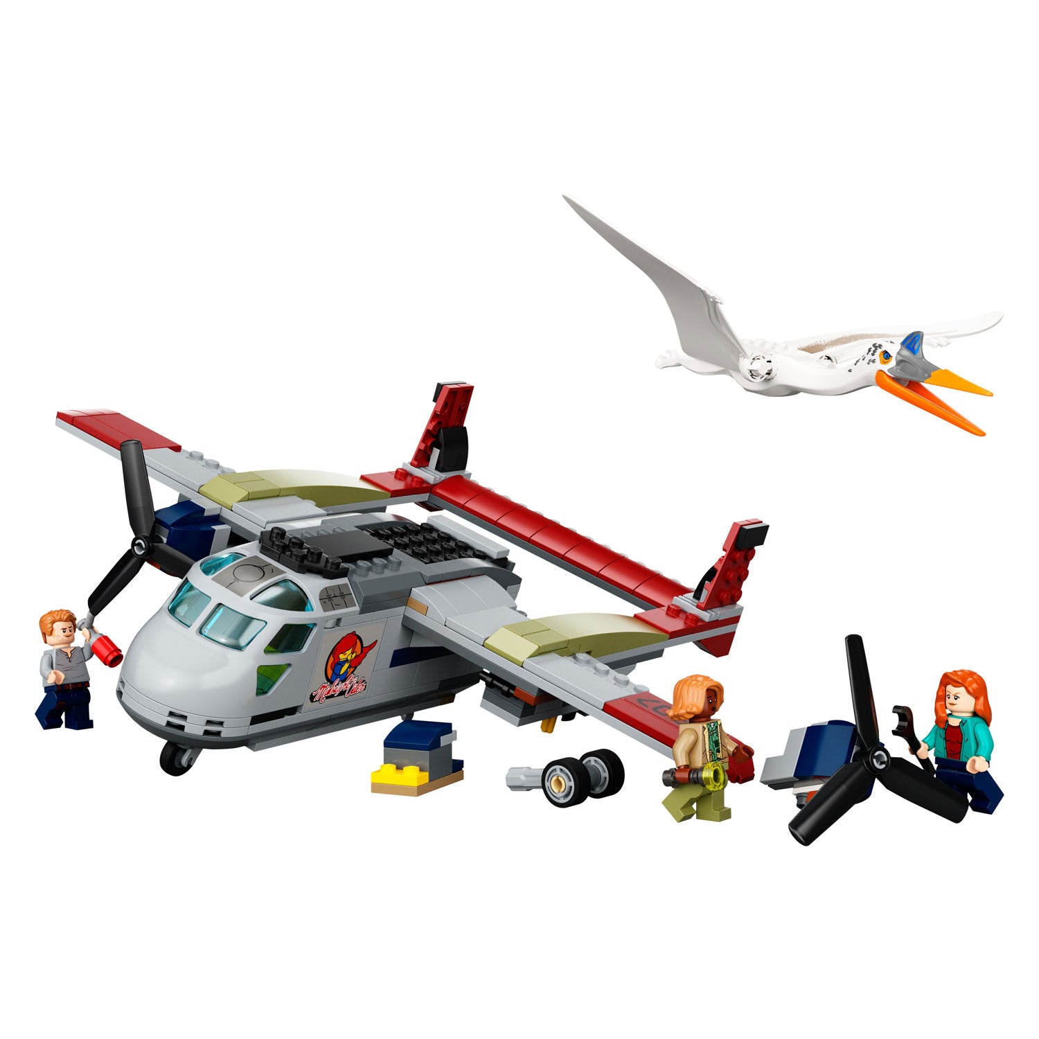 Lego LEGO Jurassic 76947 Quetzalcoatlus vliegtuighinderlaag