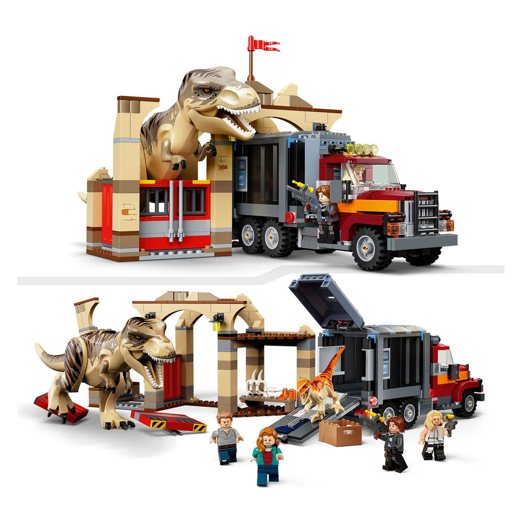 Lego LEGO Jurassic 76948 T-Rex Atrociraptor Ontsnapping