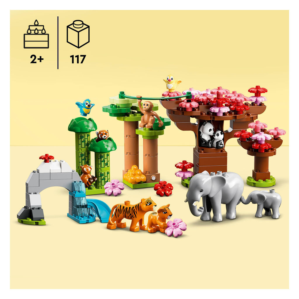 Lego Duplo LEGO DUPLO 10974 Wilde Dieren uit Azie