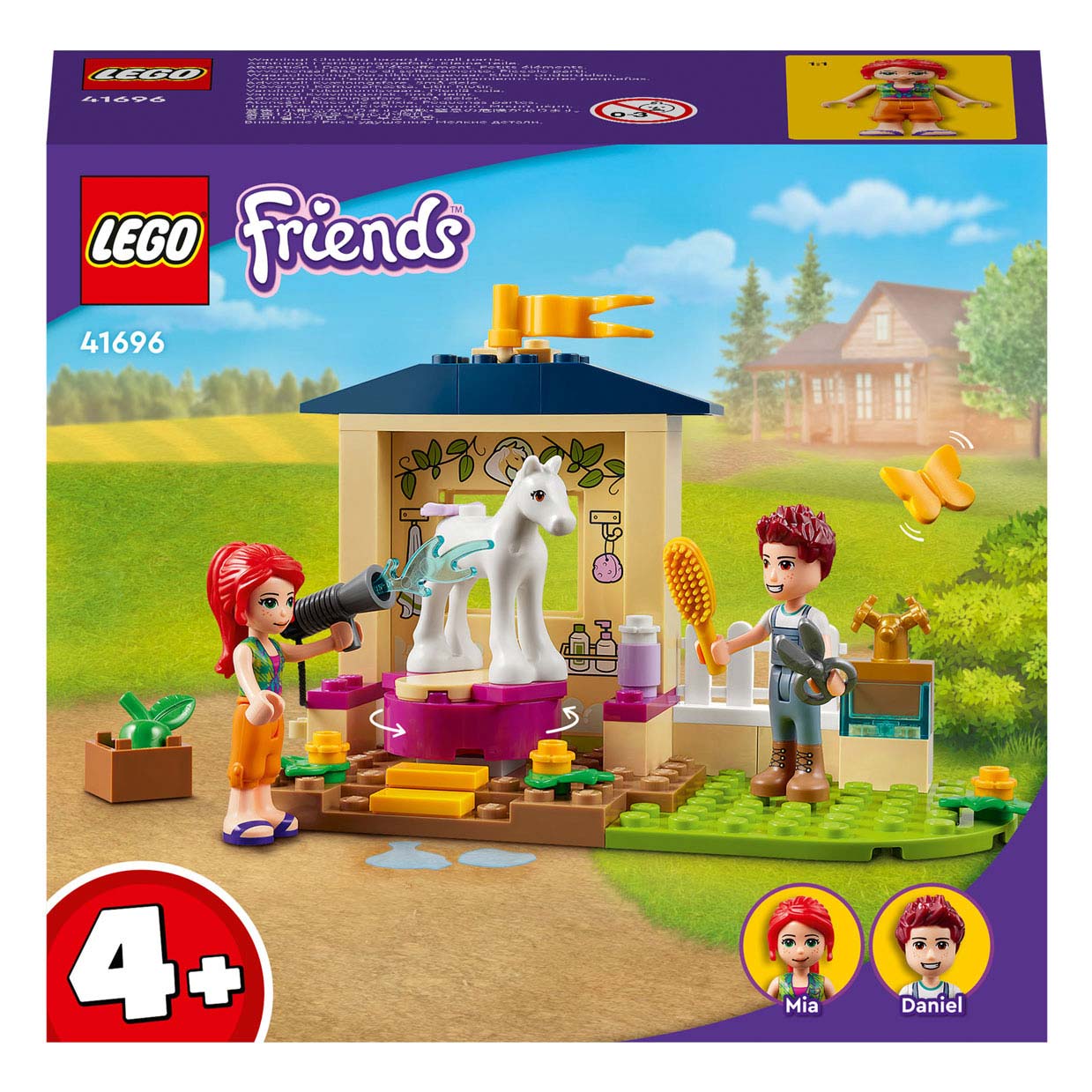 Lego friends - ponywasstal constructiespeelgoed (41696)