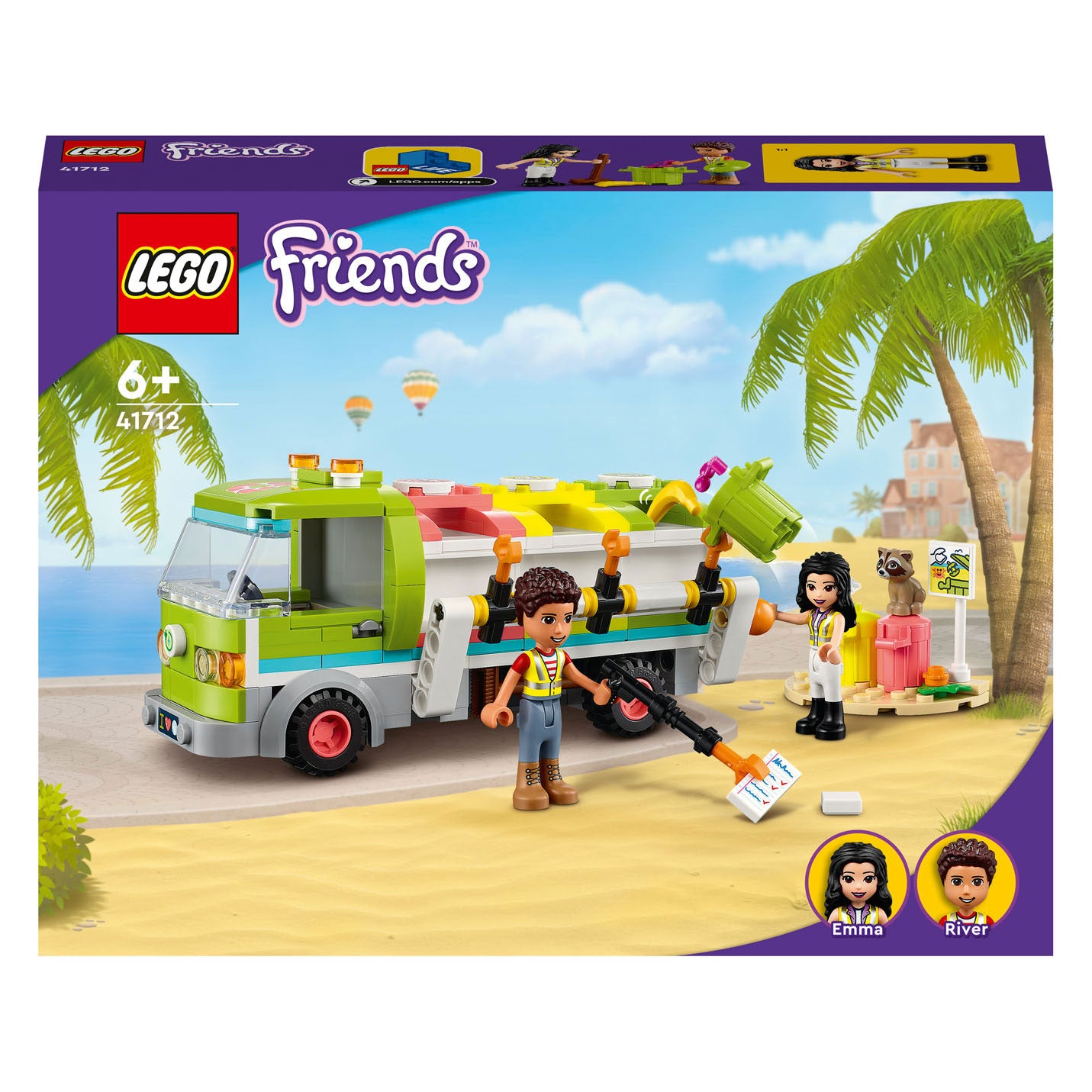 Lego LEGO Friends 41712 Vuilniswagen