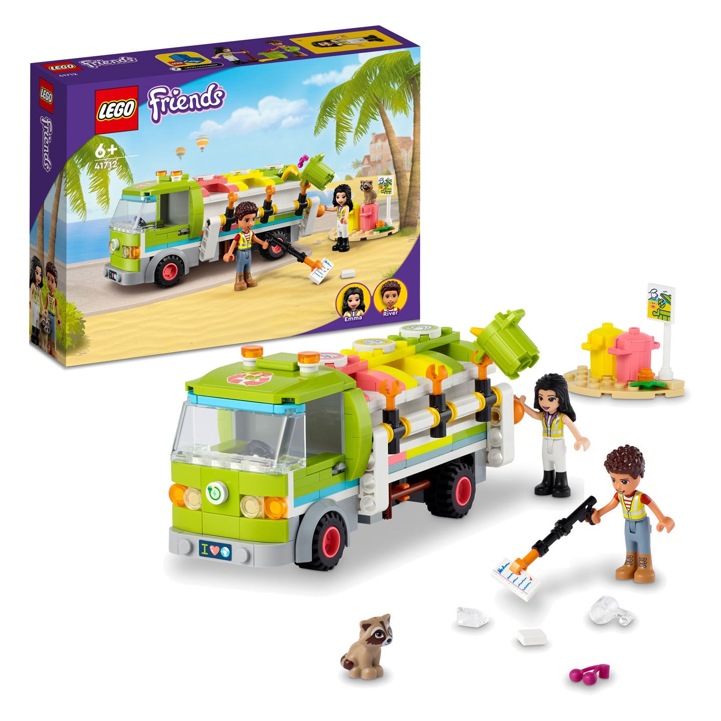 Lego LEGO Friends 41712 Vuilniswagen