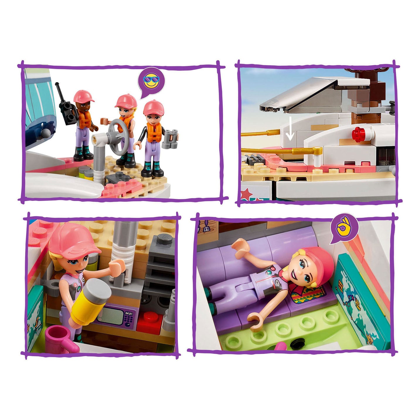 Lego friends - stephanies zeilavontuur constructiespeelgoed (41716)