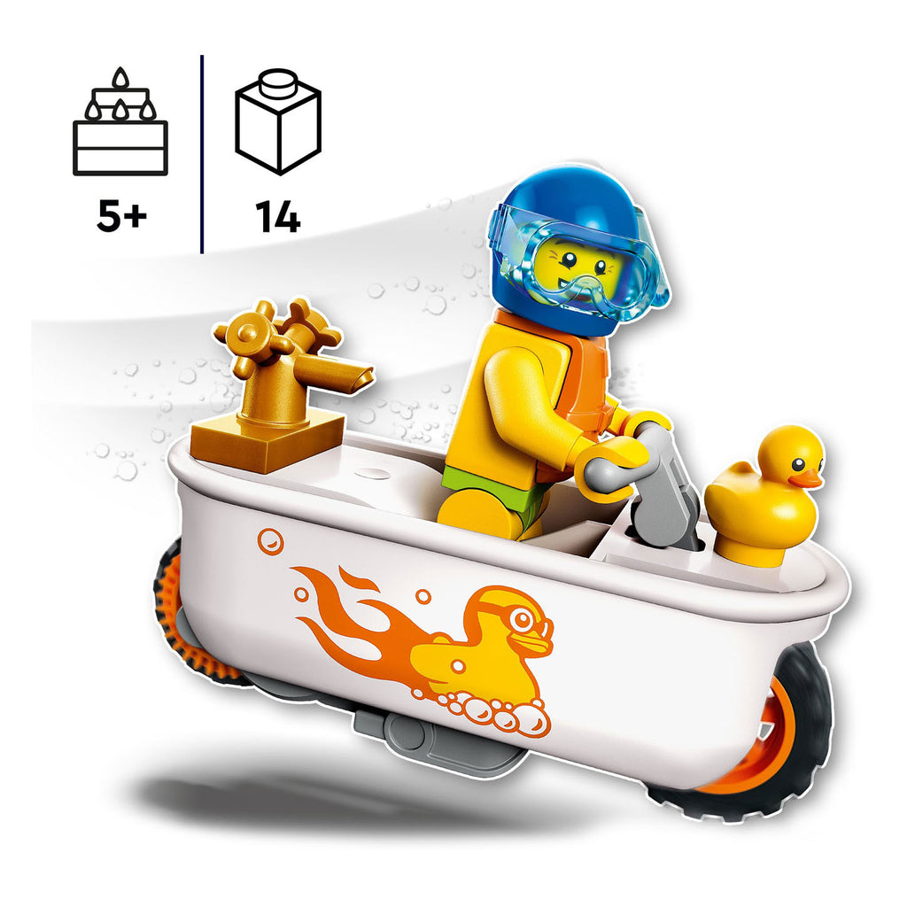 Lego LEGO City 60333 Badkuip Stuntmotor