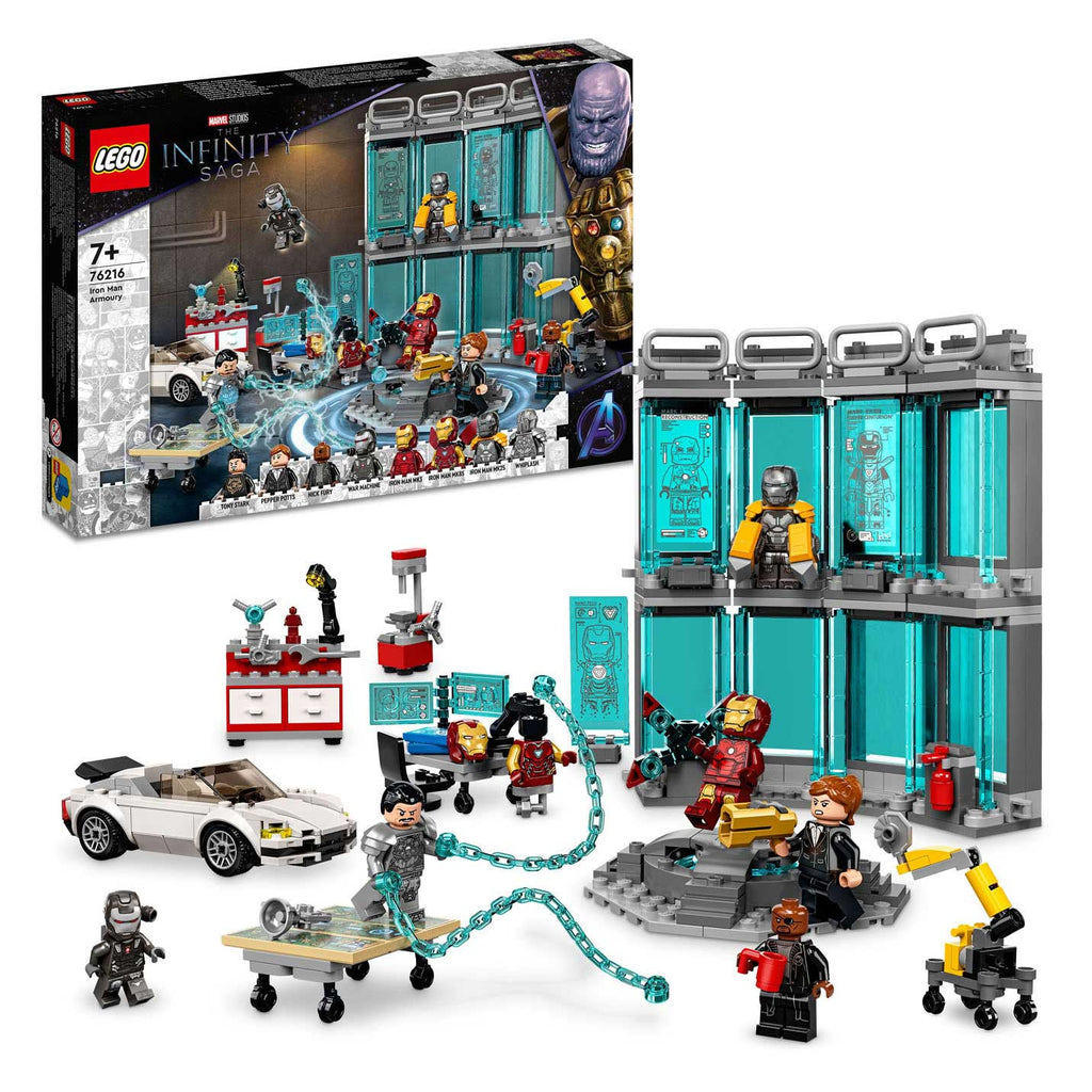Lego LEGO Super Heroes 76216 Iron Man Wapenkamer