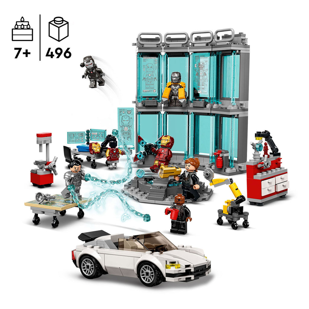Lego LEGO Super Heroes 76216 Iron Man Wapenkamer