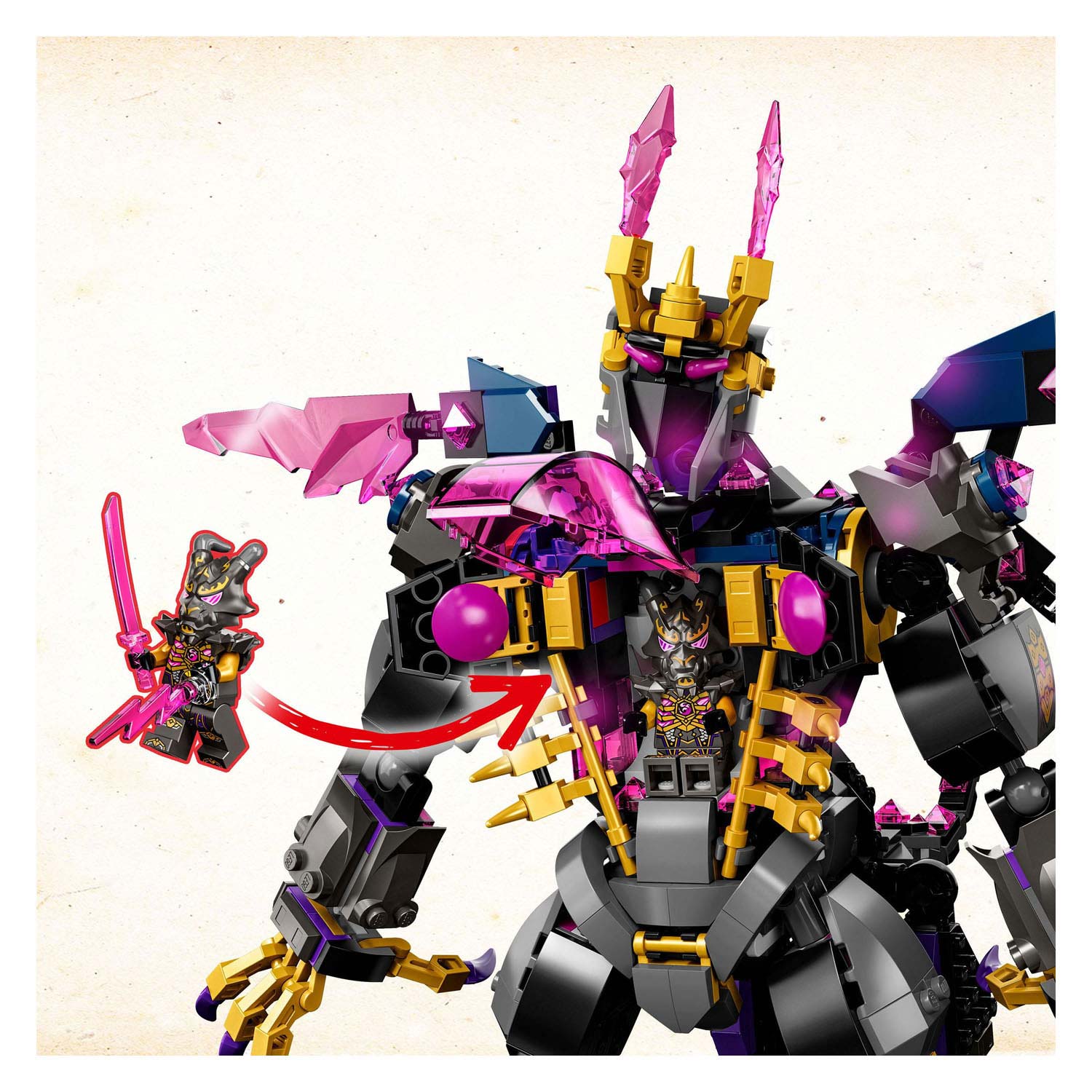 Lego LEGO Ninjago 71772 The Crystal King