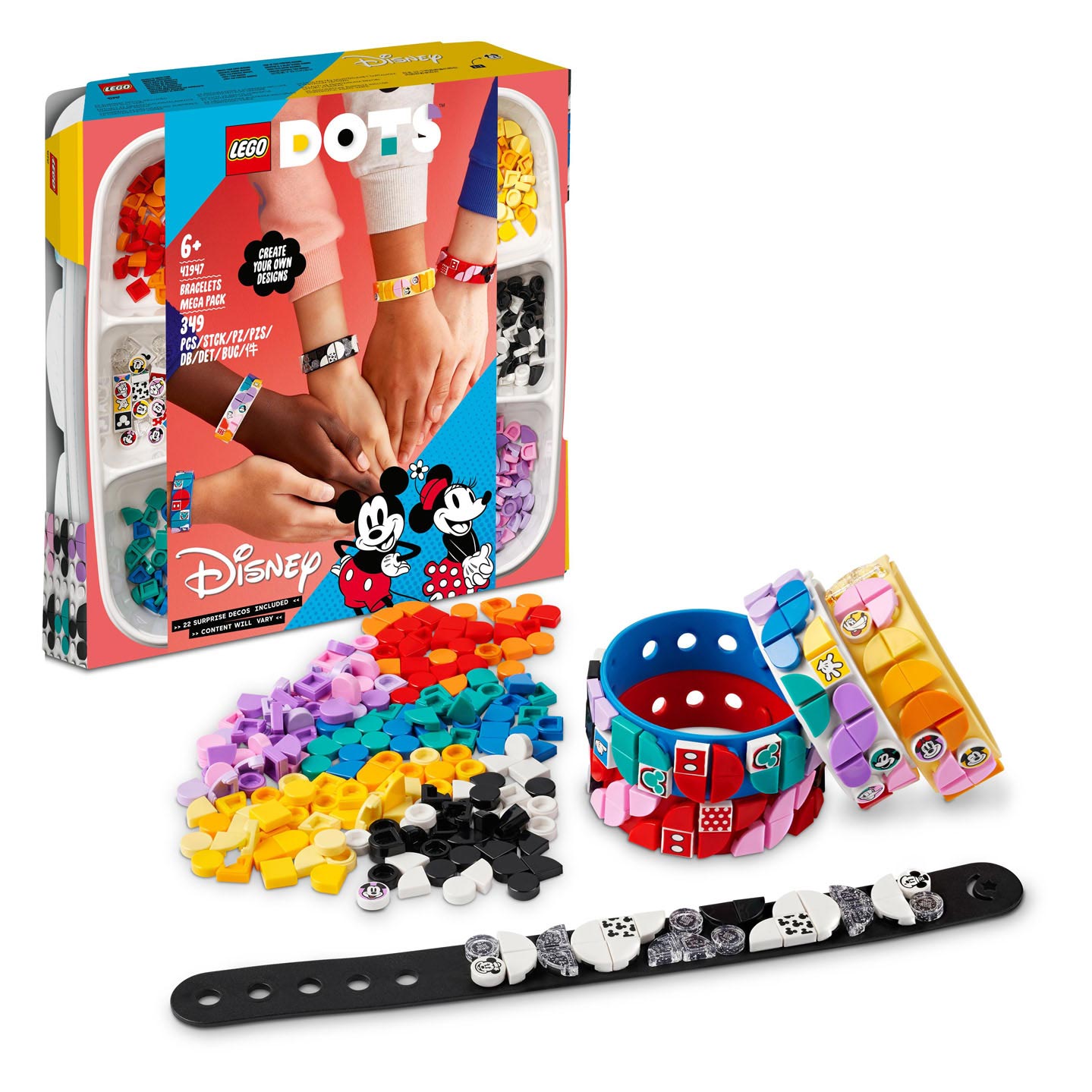 Lego LEGO DOTS 41947 Mickey's Armband Creatieve Set