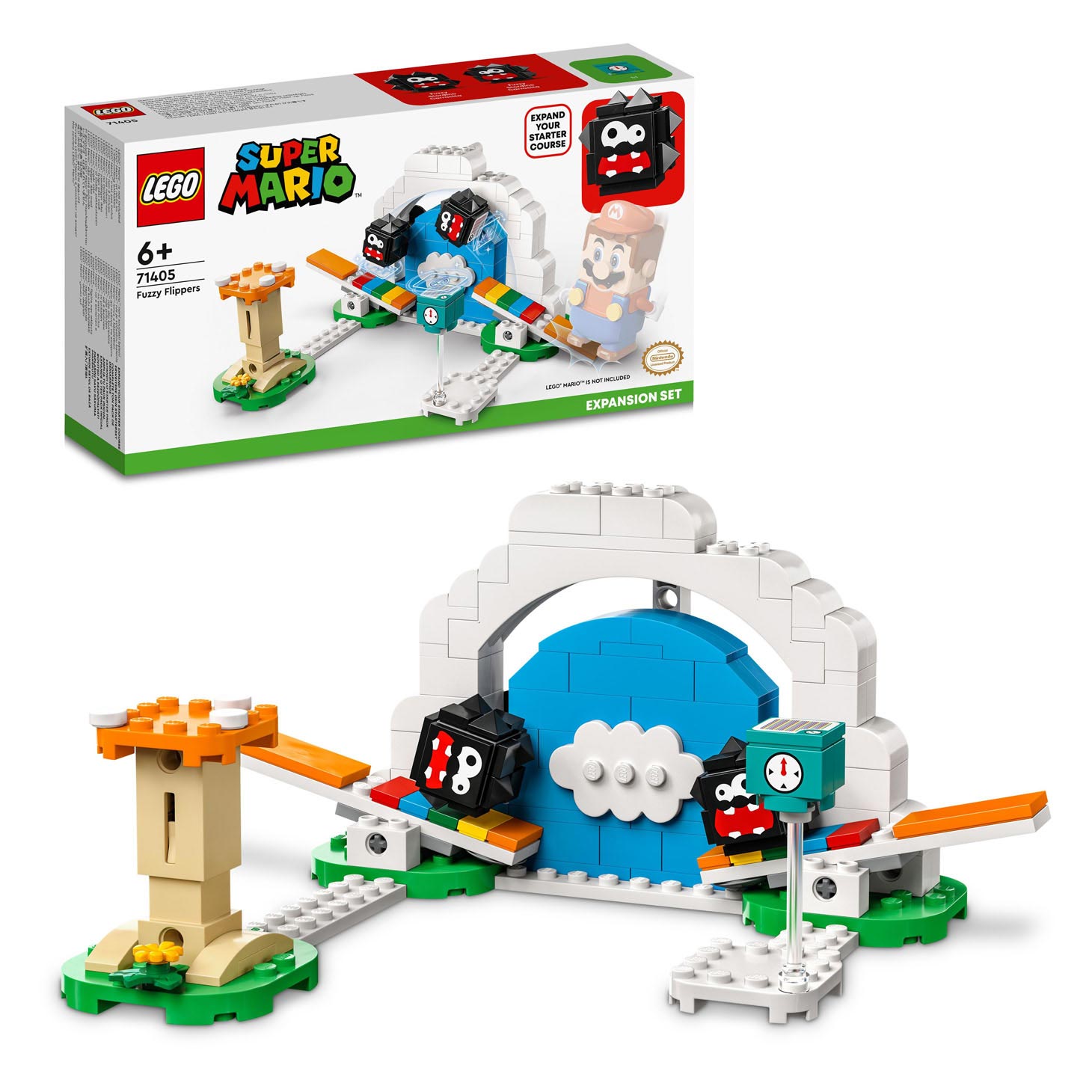 Lego LEGO Super Mario 71405 Uitbreiding Fuzzies en Flippers