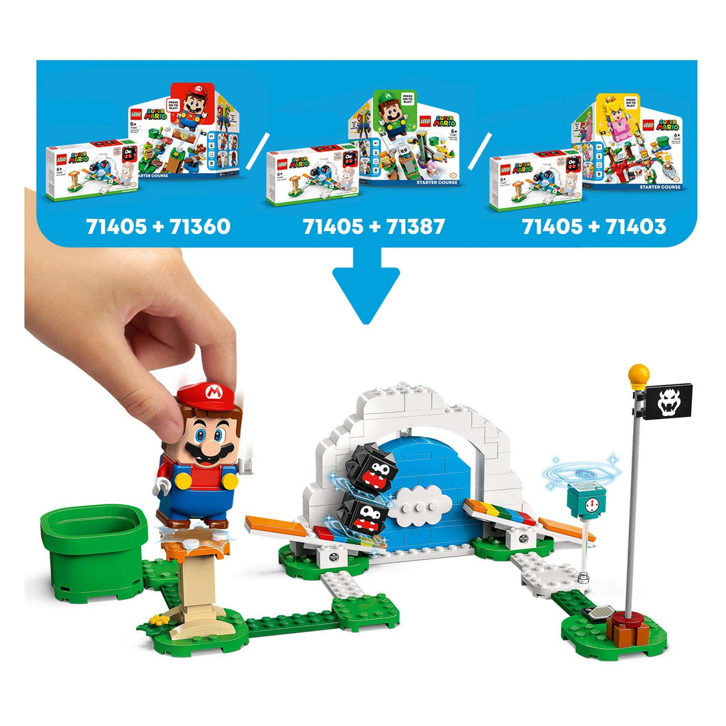 Lego LEGO Super Mario 71405 Uitbreiding Fuzzies en Flippers