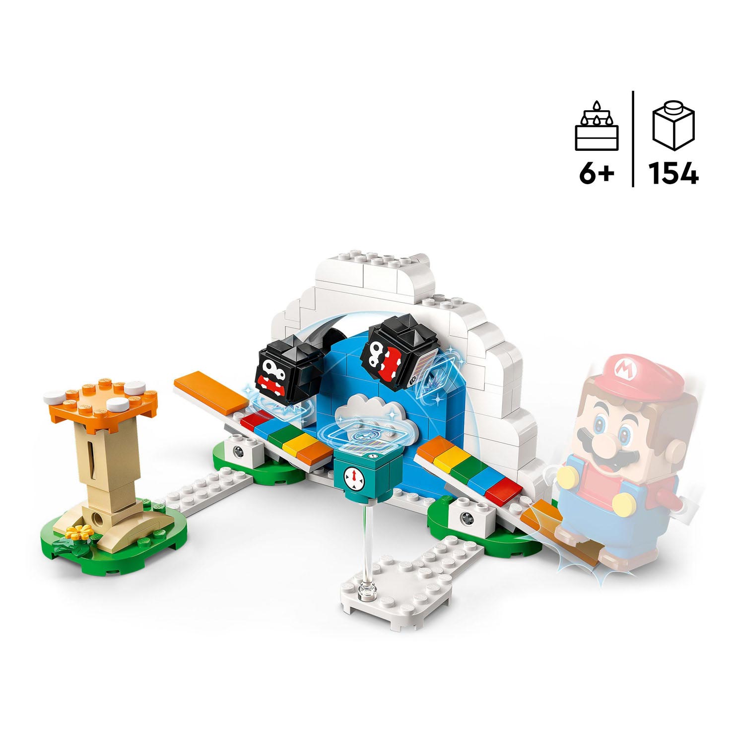Lego LEGO Super Mario 71405 Uitbreiding Fuzzies en Flippers