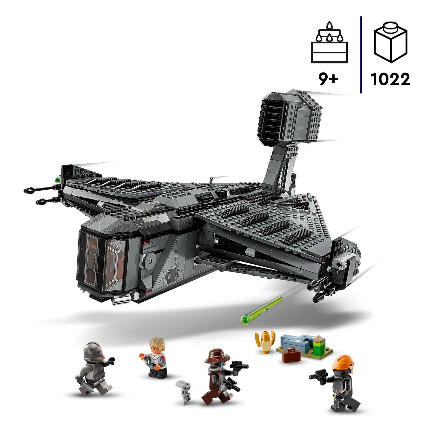 Lego star wars - the justifier constructiespeelgoed (75323)