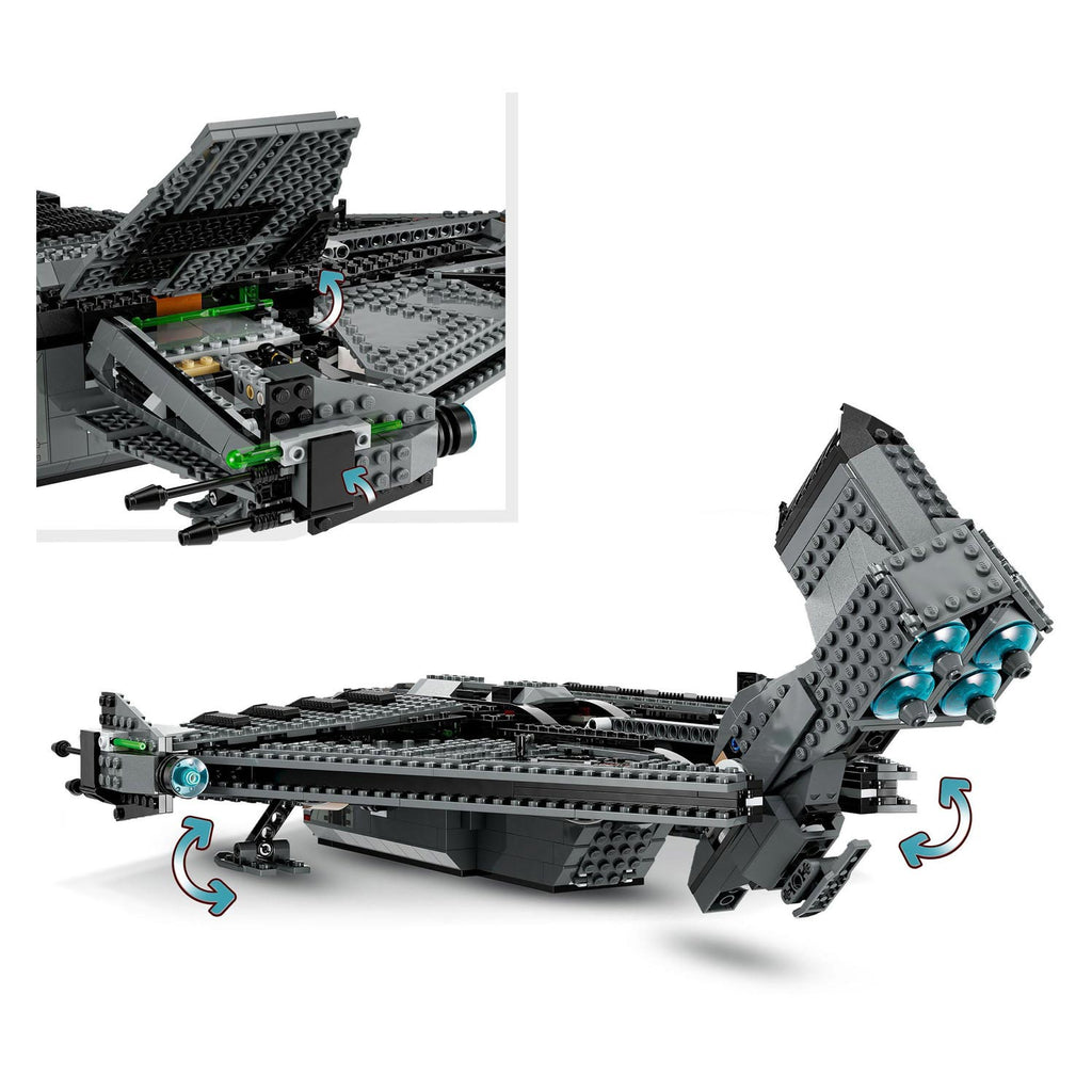 Lego star wars - the justifier constructiespeelgoed (75323)