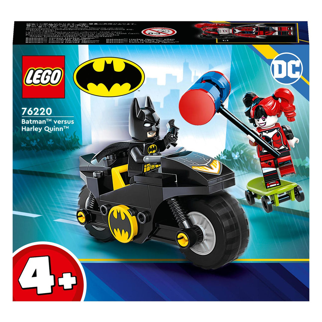 Lego LEGO Super Heroes 76220 versus Harley Quinn Figuren