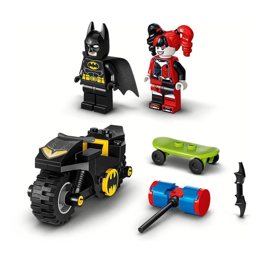 Lego LEGO Super Heroes 76220 versus Harley Quinn Figuren