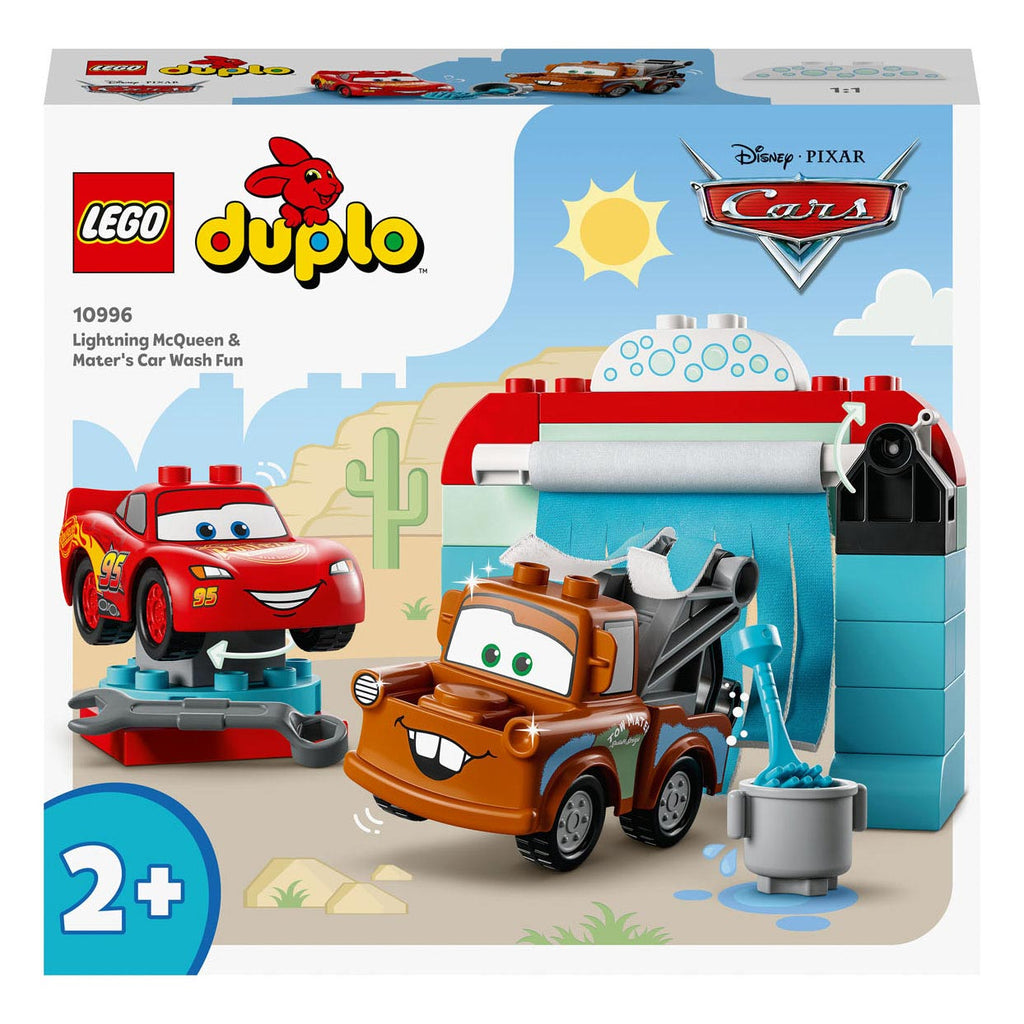 Lego Duplo Duplo 10996 Disney Bliksem McQueen + Takel Wasstraat