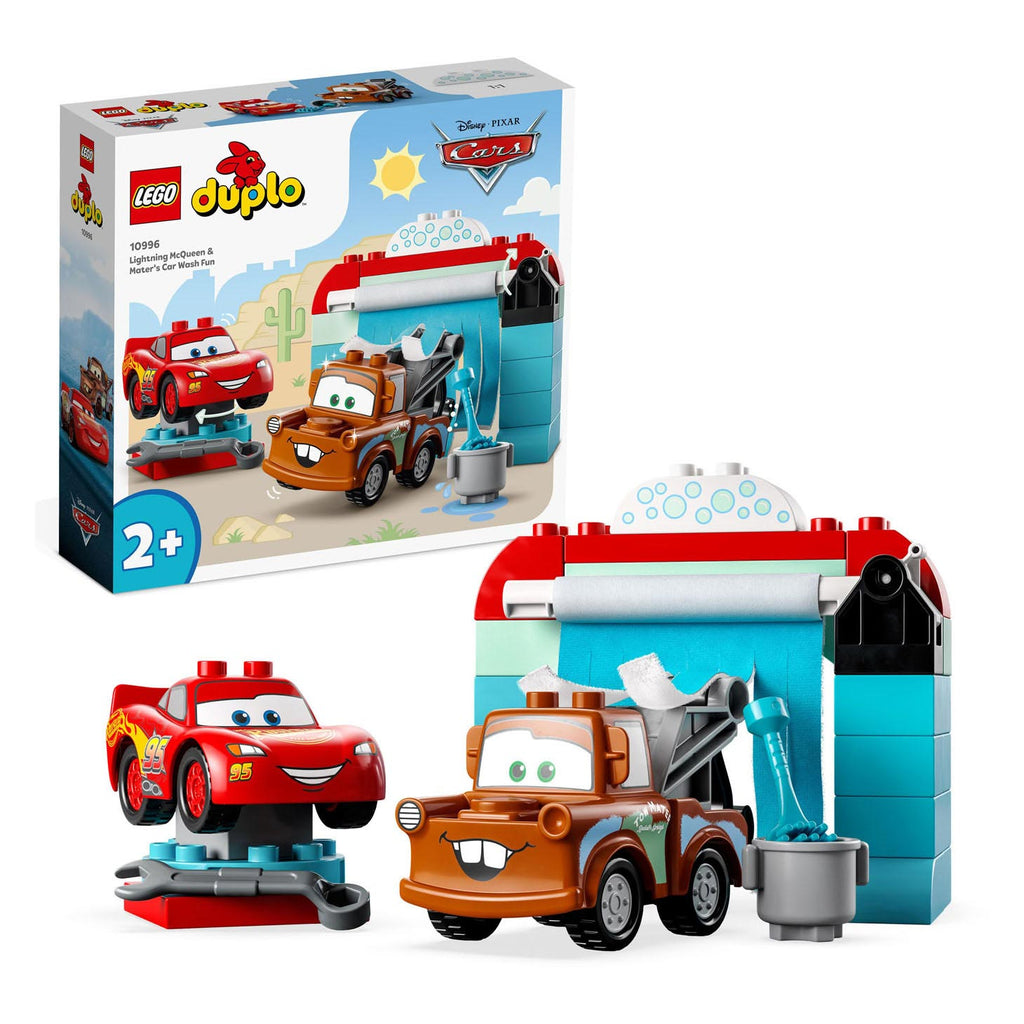 Lego Duplo Duplo 10996 Disney Bliksem McQueen + Takel Wasstraat
