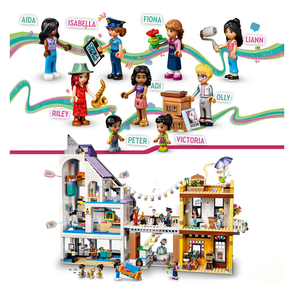Lego LEGO Friends 41732 Bloemenen Decoratiewinkel in de Stad