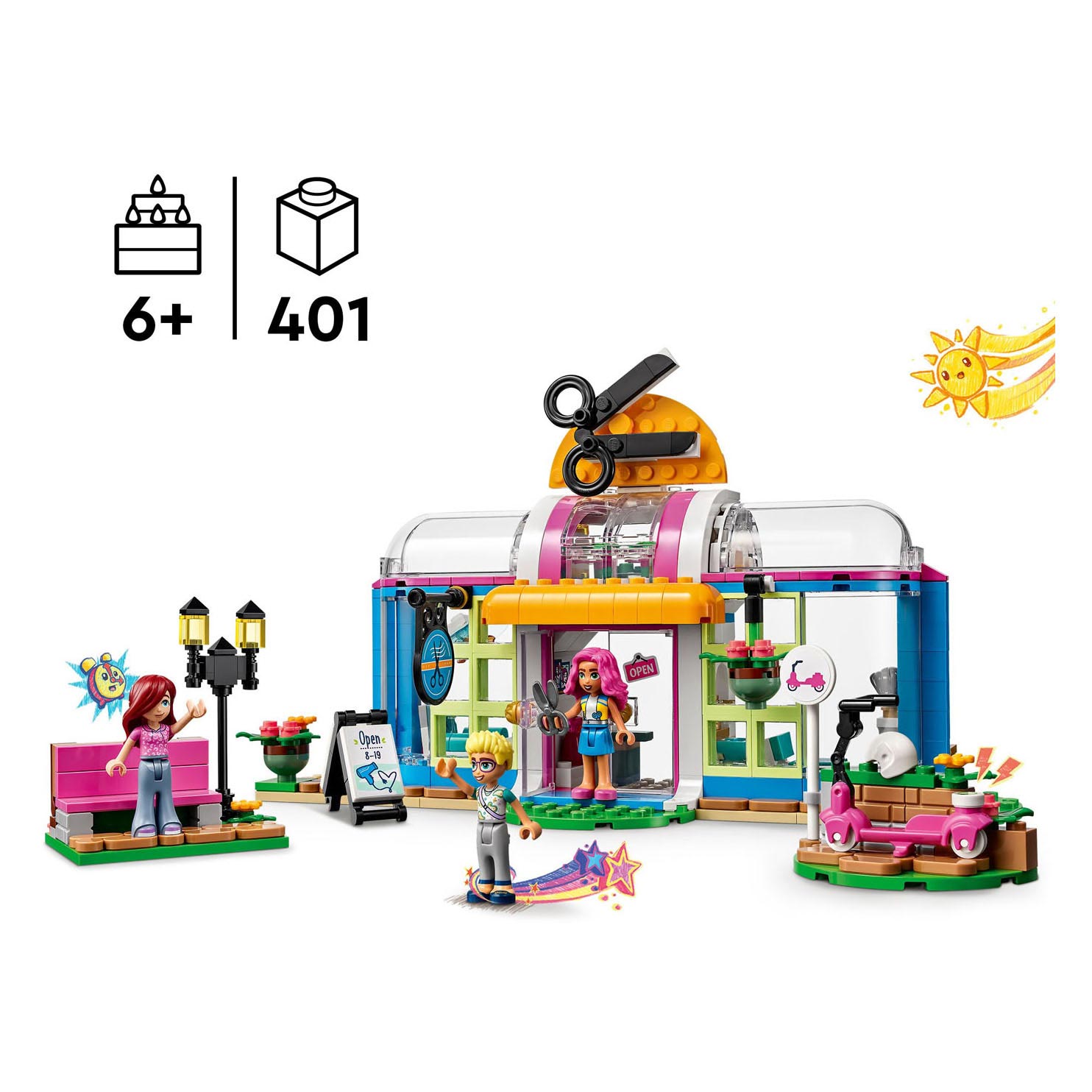 Lego LEGO Friends 41743 Kapper