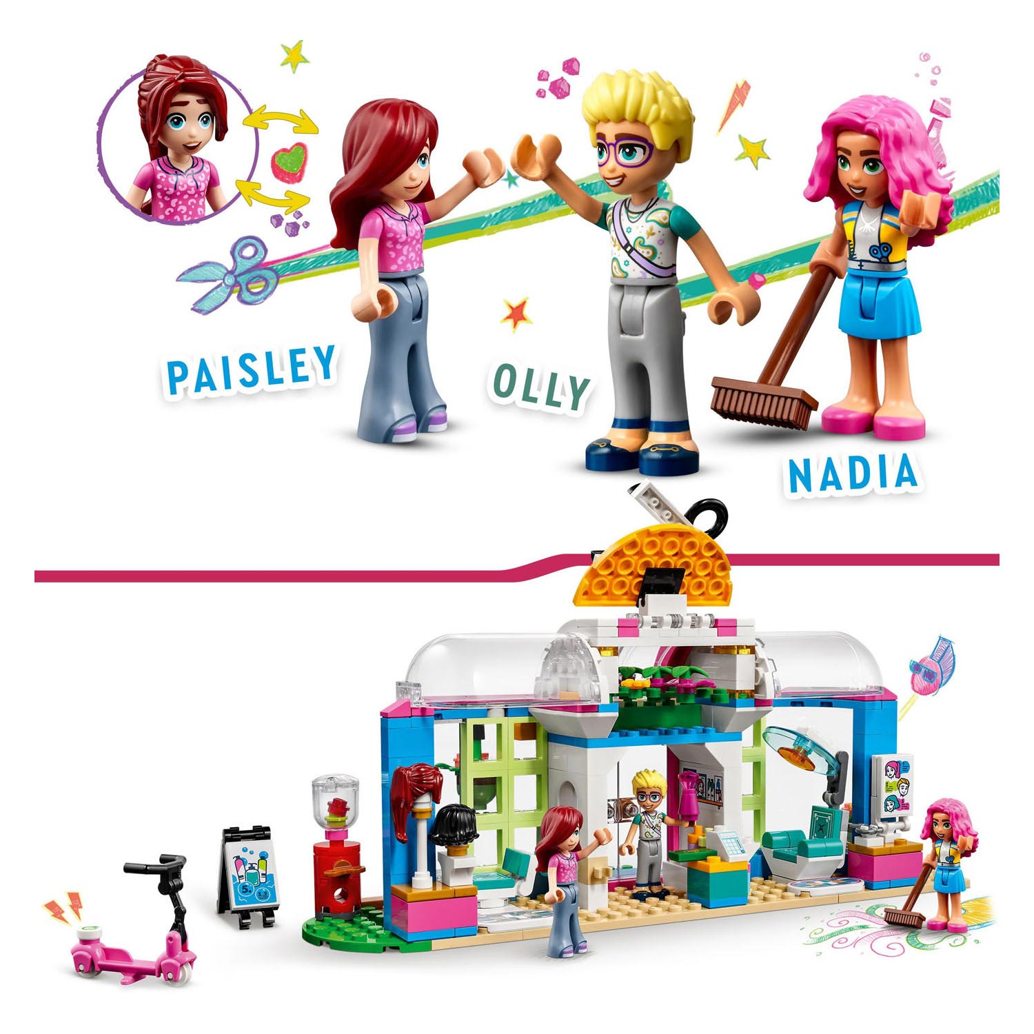 Lego LEGO Friends 41743 Kapper