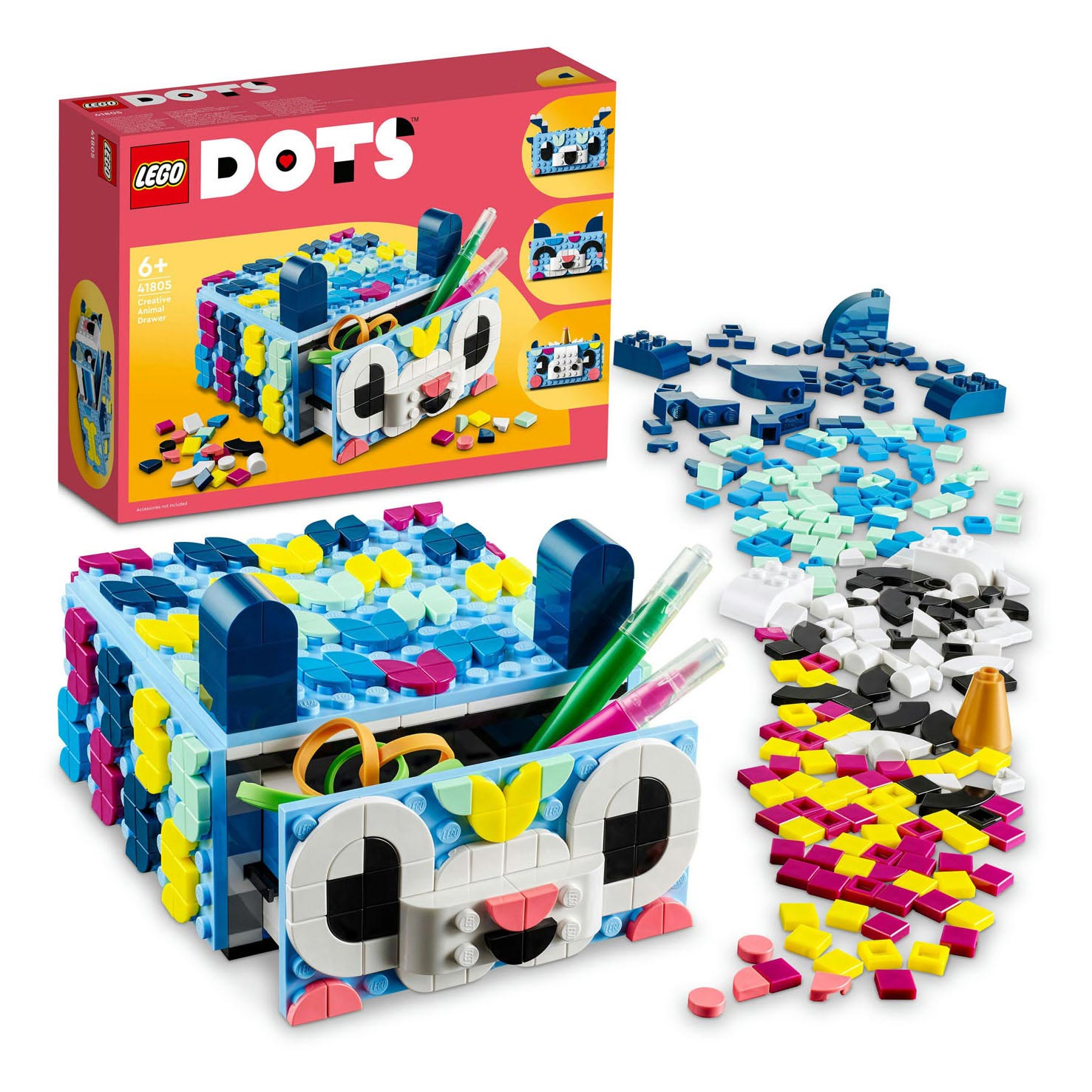 Lego LEGO DOTS 41805 Creatief Dierenlaatje