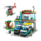 Lego LEGO City 60371 Hoofdkwartier van Hulpdienstvoertuigen
