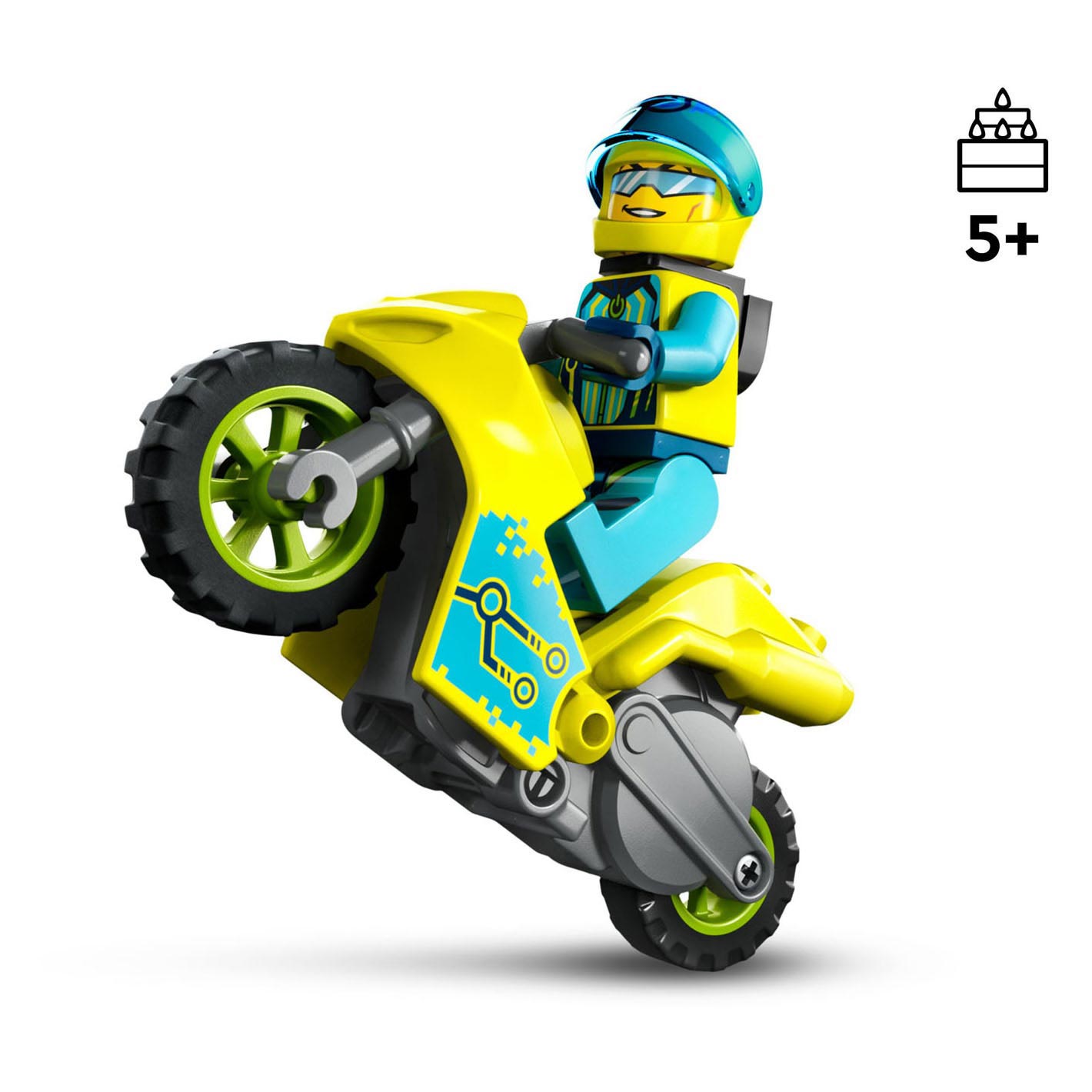 lego city 60358 stuntz cyber stuntmotor