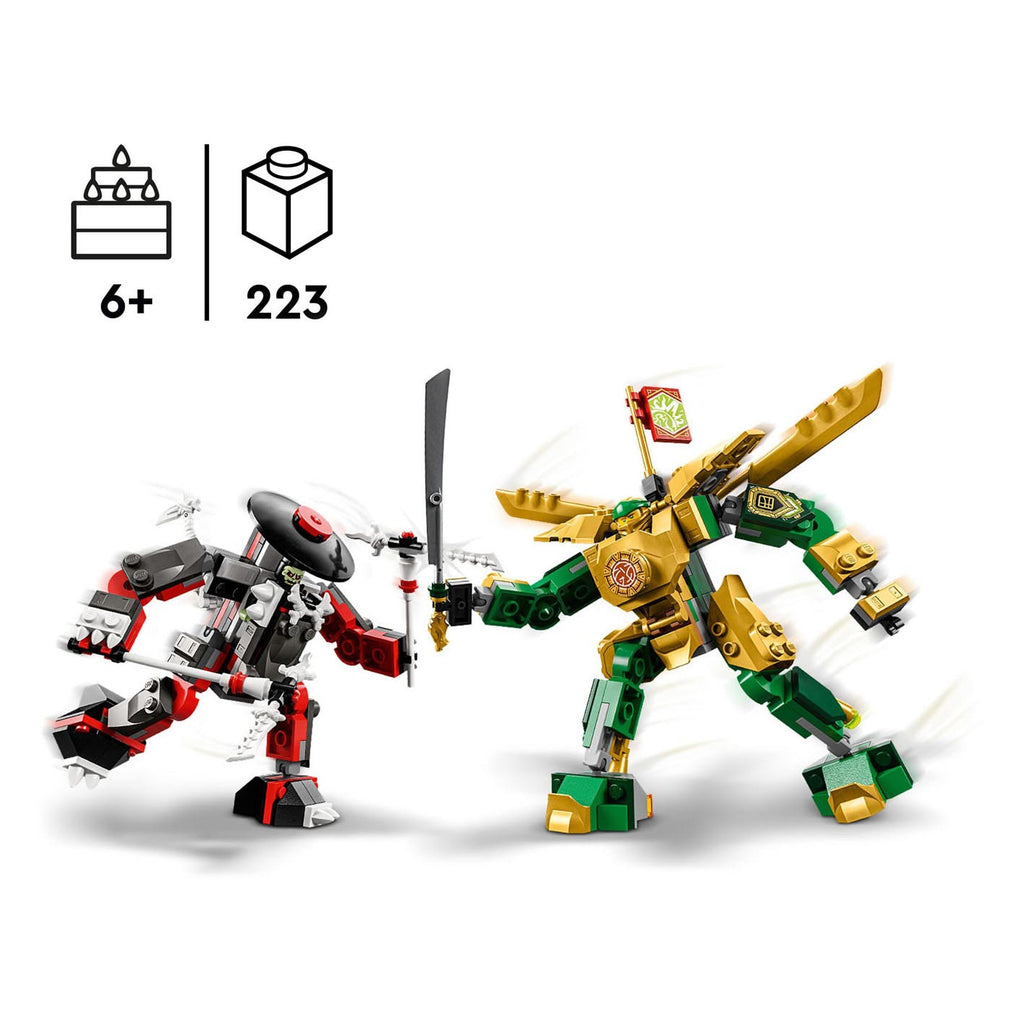 Lego LEGO Ninjago 71781 Lloyd's Mech Battle EVO