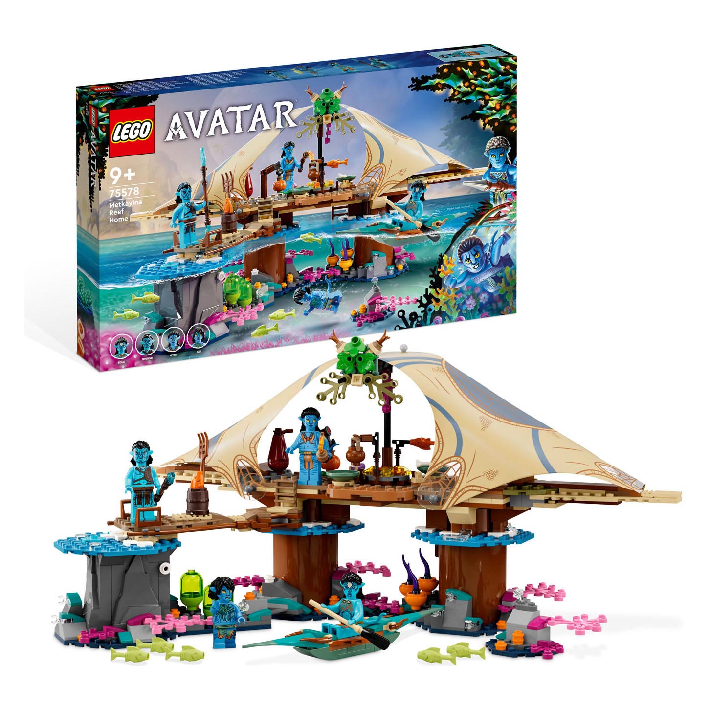 Lego LEGO Avatar 75578 Huis in Metkayina Rif