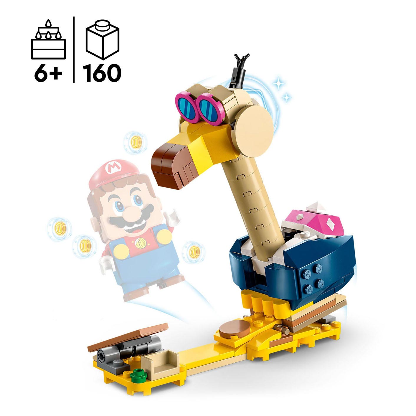 Lego LEGO Super Mario 71414 Uitbreidingsset: Conkdors Hoofdmepper