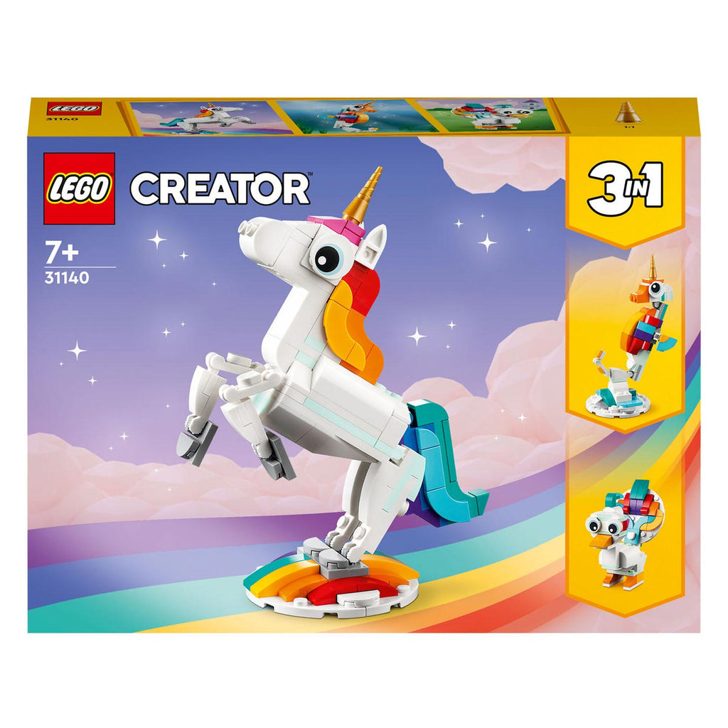 Lego creator 31140 3in1 magische eenhoorn