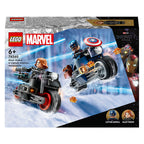 Lego Marvel 76260 Captain America en Black Widow Motoren