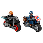 Lego Marvel 76260 Captain America en Black Widow Motoren