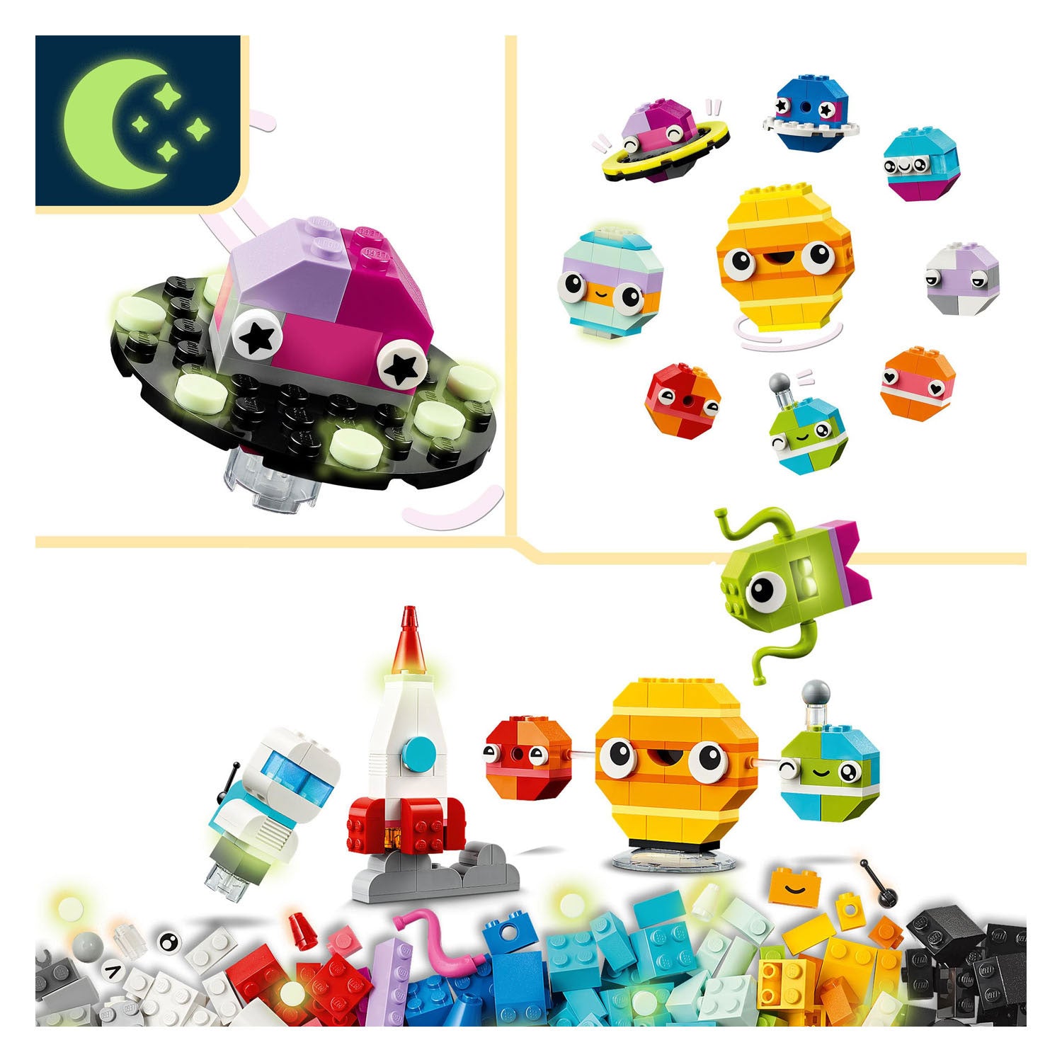 Lego 11037 classic creatieve planeten
